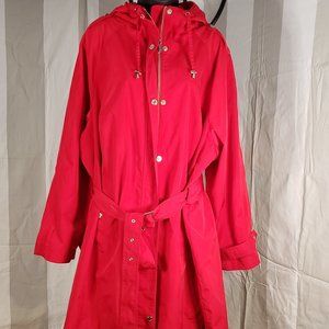 BEAUTIFUL 3X London Fog Jacket Like New Red
